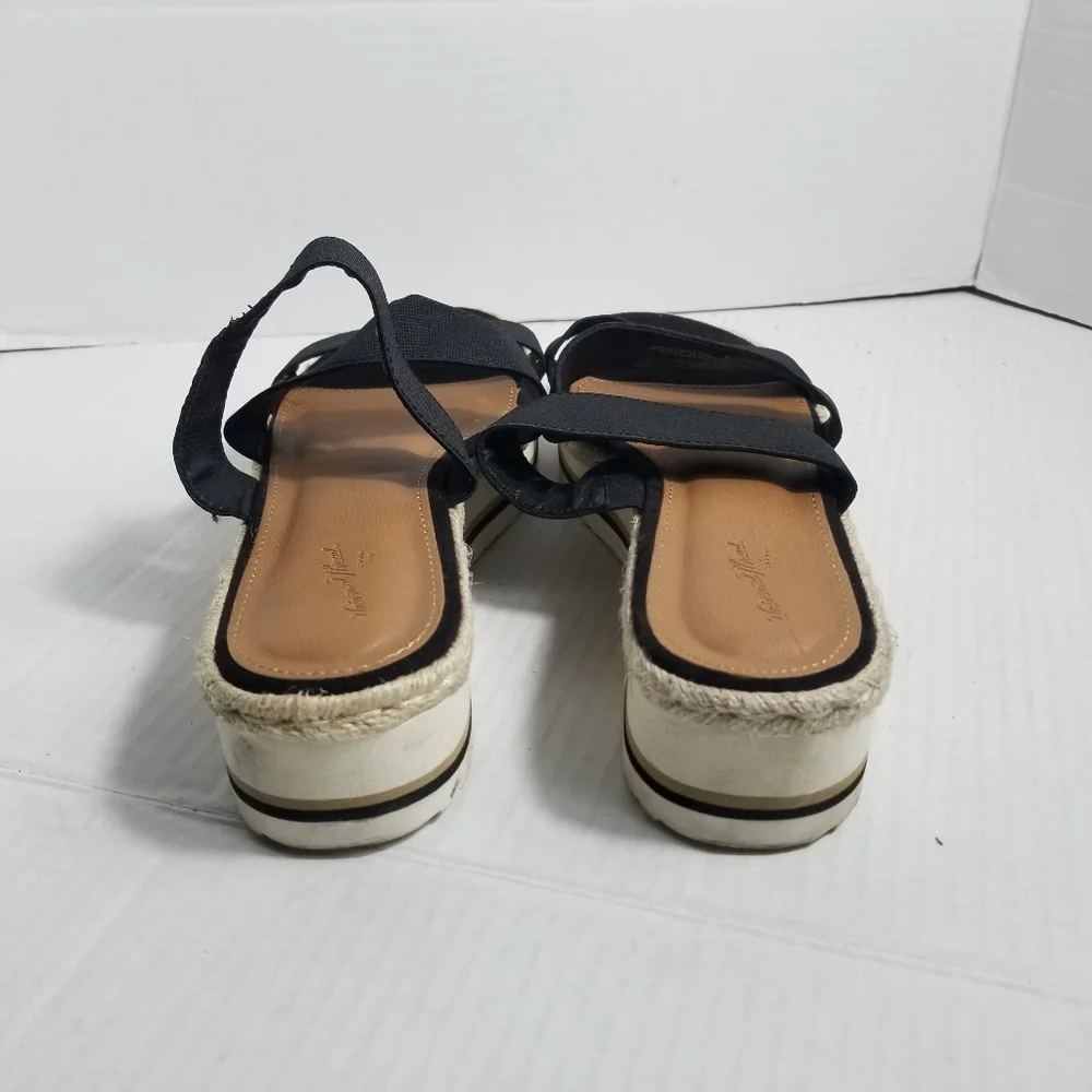 UNIVERSAL THREAD WOMEN'S WEDGE SANDALS SIZE 8